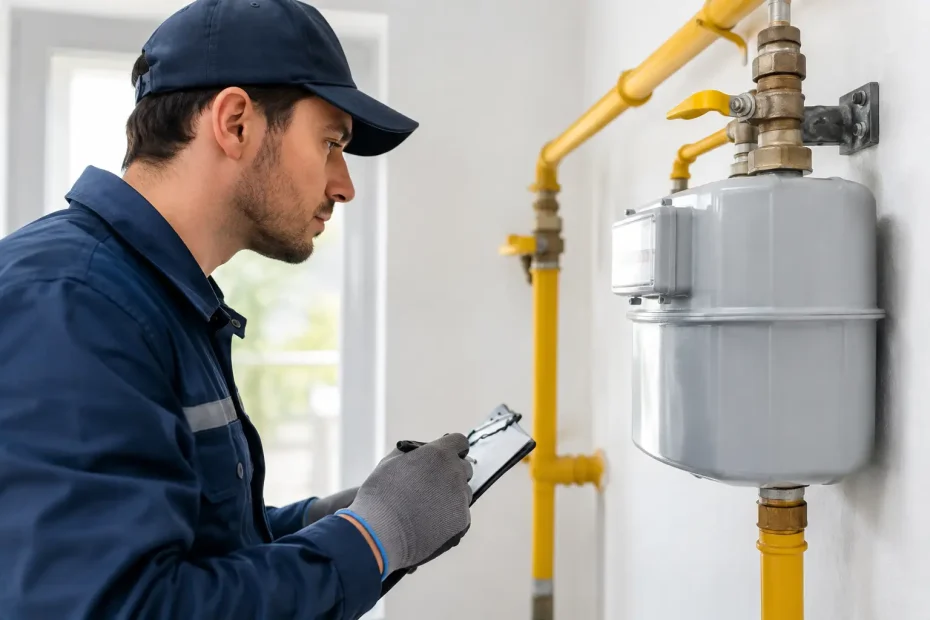 Inspección obligatoria de instalación de gas