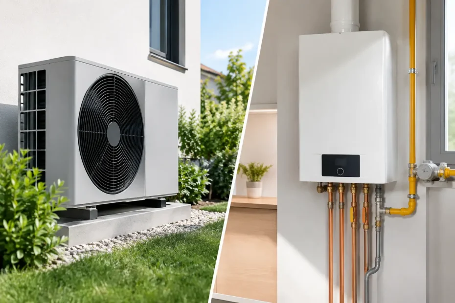 Aerotermia o gas: qué conviene en su vivienda